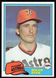 1981 TOPPS #240 NOLAN RYAN BASEBALL CARD