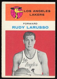 1961 FLEER #57 RUDY LARUSSO BASKETBALL CARD