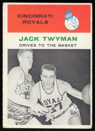 1961 FLEER #65 JACK TWYMAN BASKETBALL CARD