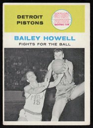 1961 FLEER #55 BAILEY HOWELL BASKETBALL CARD