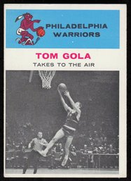 1961 FLEER #51 TOM GOLA BASKETBALL CARD