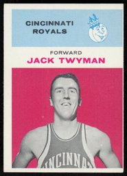 1961 FLEER #65 JACK TWYMAN BASKETBALL CARD