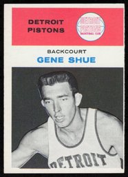 1961 FLEER #41 GENE SHUE BASKETBALL CARD