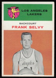 1961 FLEER #40 FRANK SELVY BASKETBALL CARD