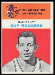 1961 FLEER #37 RC GUY RODGERS BASKETBALL CARD