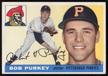 1955 TOPPS #118 BOB PURKEY BASEBALL CARDS