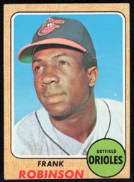 1968 TOPPS #500 HI NUMBER FRANK ROBINSON BASEBALL CARD