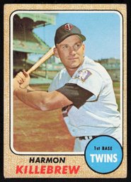 1968 TOPPS #220 HARMON KILLEBREW BASEBALL CARD