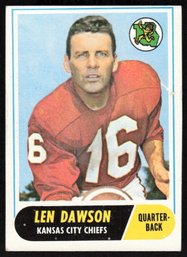 1968 TOPPS #171 LEN DAWSON NFL CARD