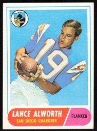 1968 TOPPS #193 LANCE ALWORTH NFL CARD