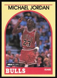 1989 NBA HOOPS MICHAEL JORDAN YELLOW VARIATION