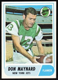 1968 TOPPS #169 DON MAYNARD NFL CARD