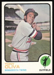 1973 TOPPS #80 TONY OLIVA BASEBALL CARD