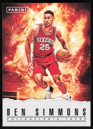 2017 PANINI BEN SIMMONS VARIATION BASKETBALL CARD