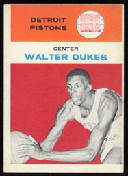 1961 FLEER #50 WALTER DUKES BASKETBALL CARD