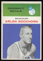 1961 FLEER #5 ARLEN BOCKHORN BASKETBALL CARD