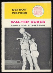 1961 FLEER #50 WALTER DUKES BASKETBALL CARD