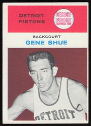 1961 FLEER #41 GENE SHUE BASKETBALL CARD