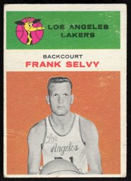 1961 FLEER #40 FRANK SELVY BASKETBALL CARD