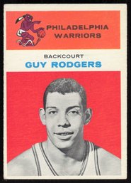 1961 FLEER #37 GUY RODGERS BASKETBALL CARD