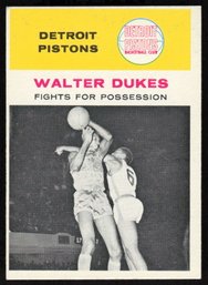 1961 FLEER BASKETBALL #50 WALTER DUKES