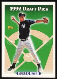 1992 TOPPS Derek Jeter Rookie Baseball Card