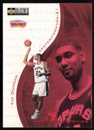 1997 UPPER DECK TIM DUNCAN ROOKIE BASKETBALL CARD