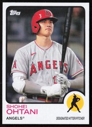 2021 TOPPS SHOHEI OHTANI BASEBALL CARD