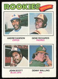 1977 TOPPS ANDRE DAWSON ROOKIE BASEBALL CARD