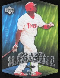 2007 UD SPECTRUM SP DIE CUT RYAN HOWARD BASEBALL CARD