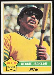 1976 Topps Baseball Reggie Jackson