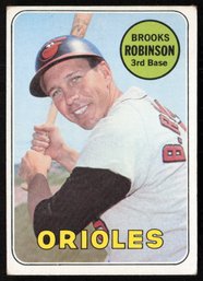 1969 Topps Baseball Brooks Robinson Card