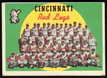 1959 TOPPS CINCINNATI REDS BASEBALL CARD