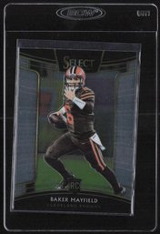 2018 SELECT BAKER MAYFIELD RC FOOTBALL CARD