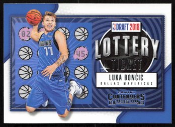 2018 CONTENDERS LUKA DONCIC ROOKIE BASKETBALL CARD