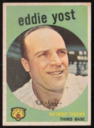 1959 TOPPS EDDIE YOST BASEBALL CARD