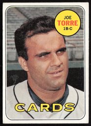 1969 Topps Baseball Joe Torre Baseball Card