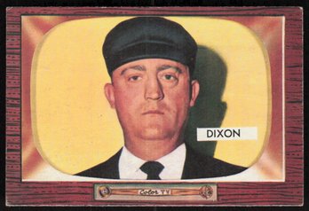 1955 BOWMAN HAL DIXON BASEBALL CARD