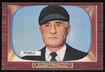 1955 BOWMAN R.A. PINELLI BASEBALL CARD