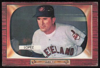 1955 BOWMAN AL LOPEZ BASEBALL CARD