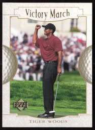 Tiger Woods Victory March Rookie Card