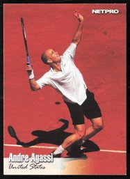Andre Agassi Rookie Card Net Pro