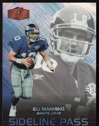 Eli Manning Fleer Showcase Serial Numbered