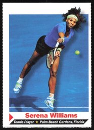 Serena Williams Perforated Rookie Card