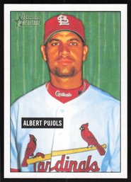 2005 Topps Heritage Baseball Short Print Albert Pujols