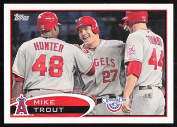 Mike Trout 2012 Topps Baseball 2nd Year