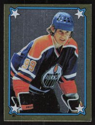 1980’s Wayne Gretzky Topps  Gold Sticker Card