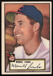 1952 TOPPS BASEBALL Merrill Combs RC ROOKIE CARD $