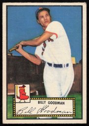 1952 TOPPS BASEBALL Billy Goodman RED BACK