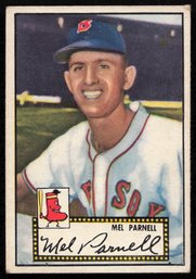 1952 TOPPS BASEBALL Mel Parnell